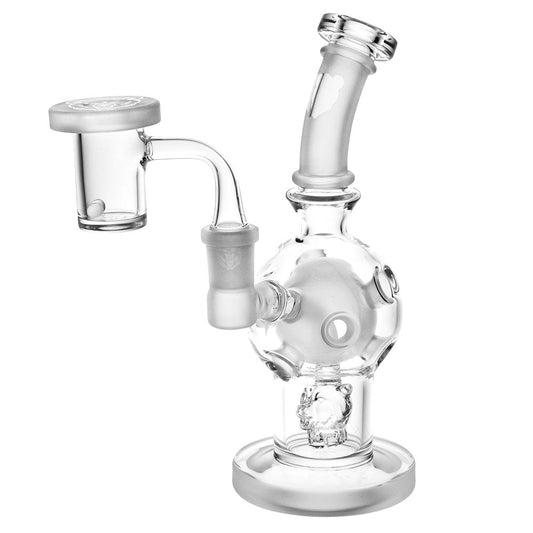 Juego de caja Bear Quartz BQ Globe Dab Rig | 7" | 14mm F