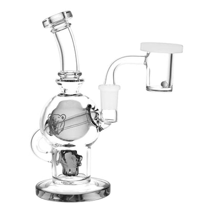 Conjunto de caja Bear Quartz BQ Sphere Dab Rig | 7" | 14mm F