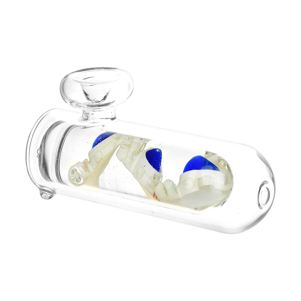 Floating Space Troup Glass Hand Pipe - 5.25" - Smoke N’ Poke