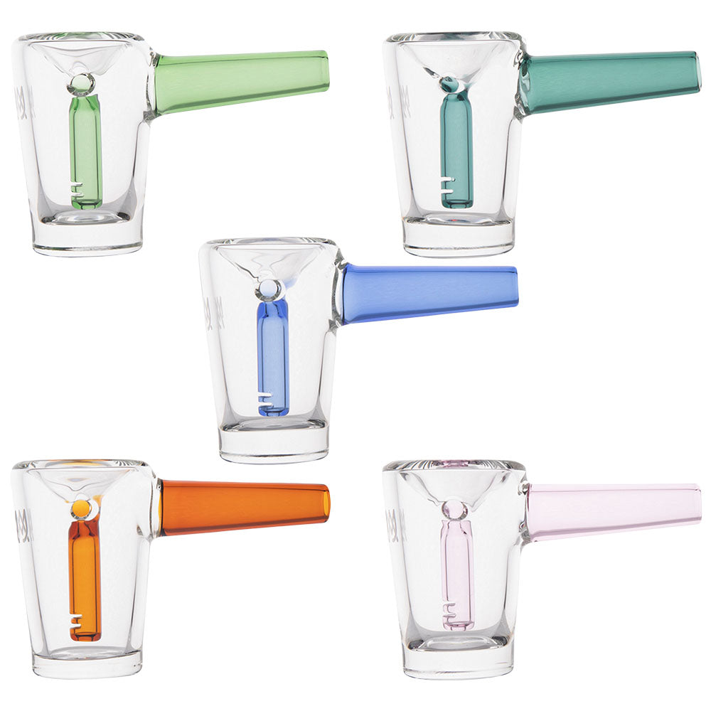 MJ Arsenal Basin Mini Bubbler - 3.5" / Colors Vary - Smoke N’ Poke