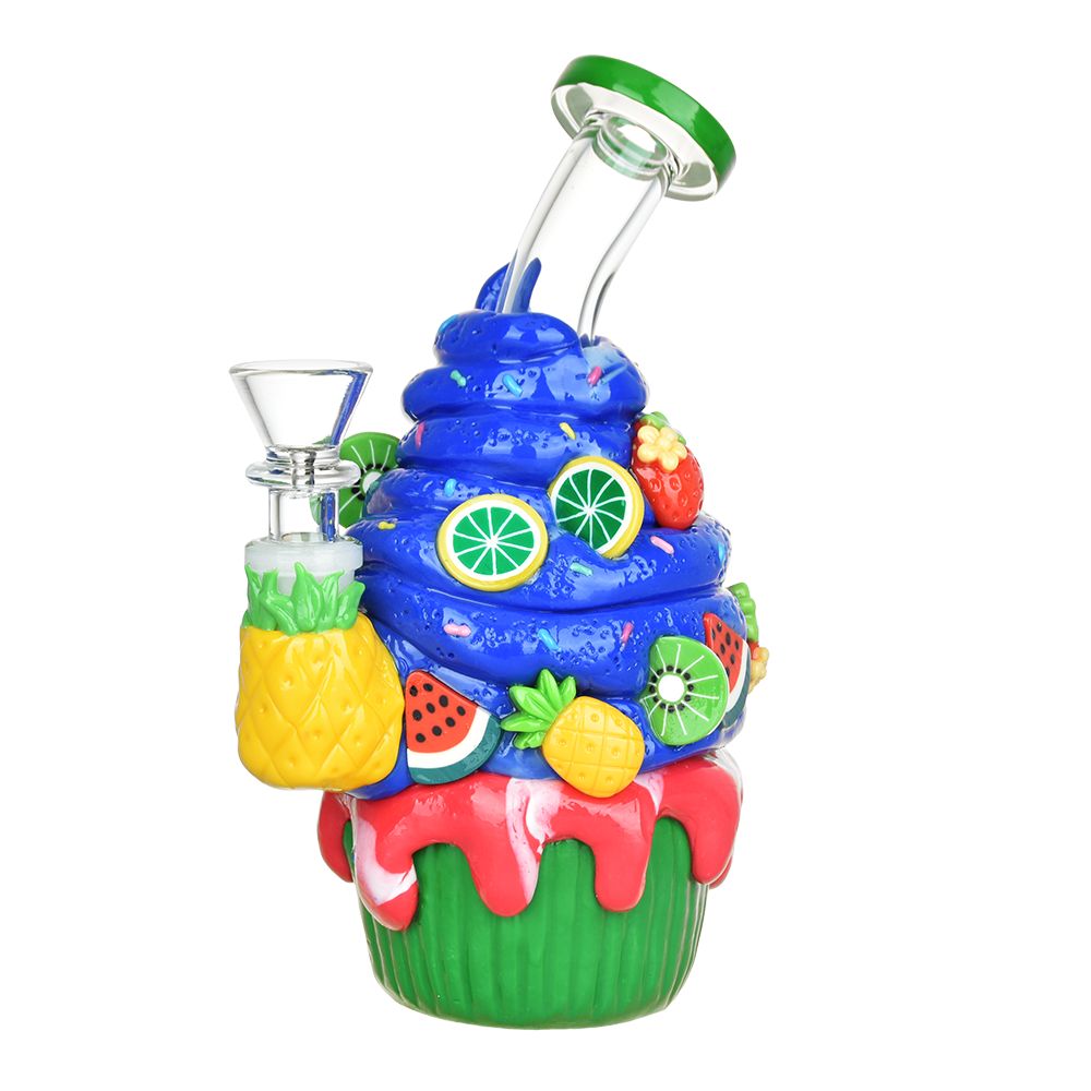 Pipa de agua Fruitastic Cupcake - 6,5" / 14 mm F