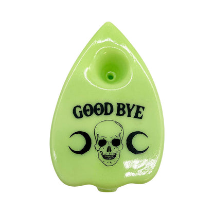 Smoke BlackCraft Planchette Glass Hand Pipe | 3.5" - Smoke N’ Poke