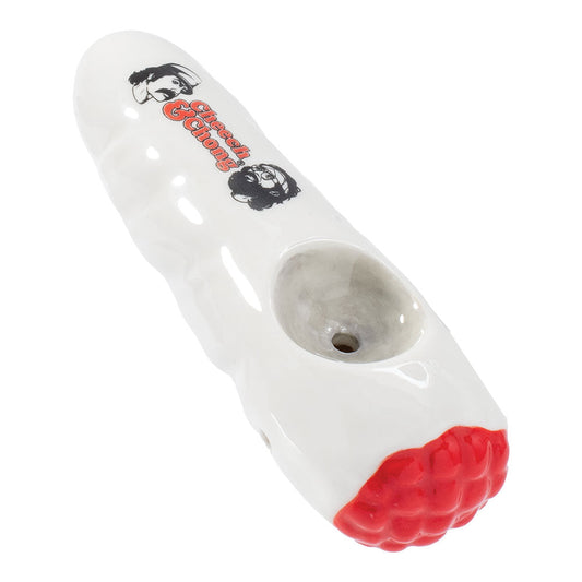 Cheech & Chong Wacky Bowlz Joint Ceramic Pipe - 4" - Smoke N’ Poke