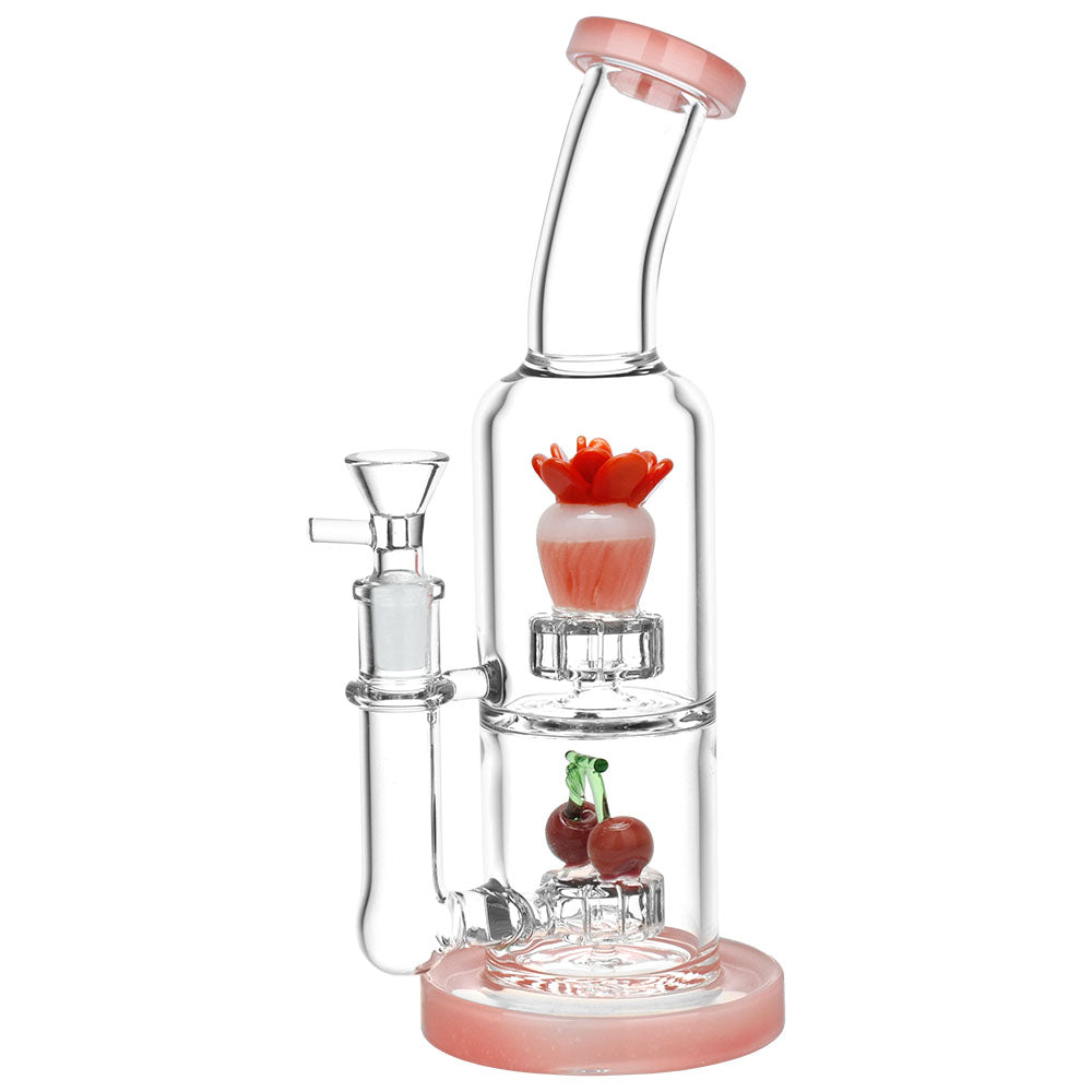 Love Is Fruitful Glass Water Pipe - 10" / 14mm F - Smoke N’ Poke