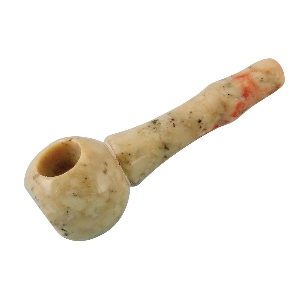 Small Marble Stone Pipe - Smoke N’ Poke