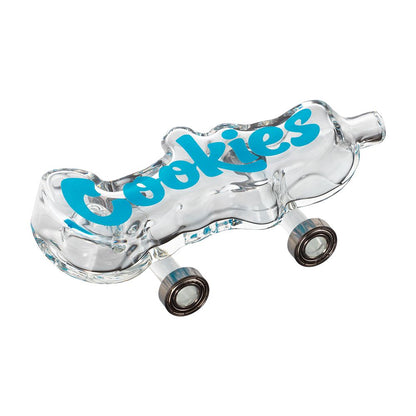 Cookies Toke Deck Glass Hand Pipe | 4.25"