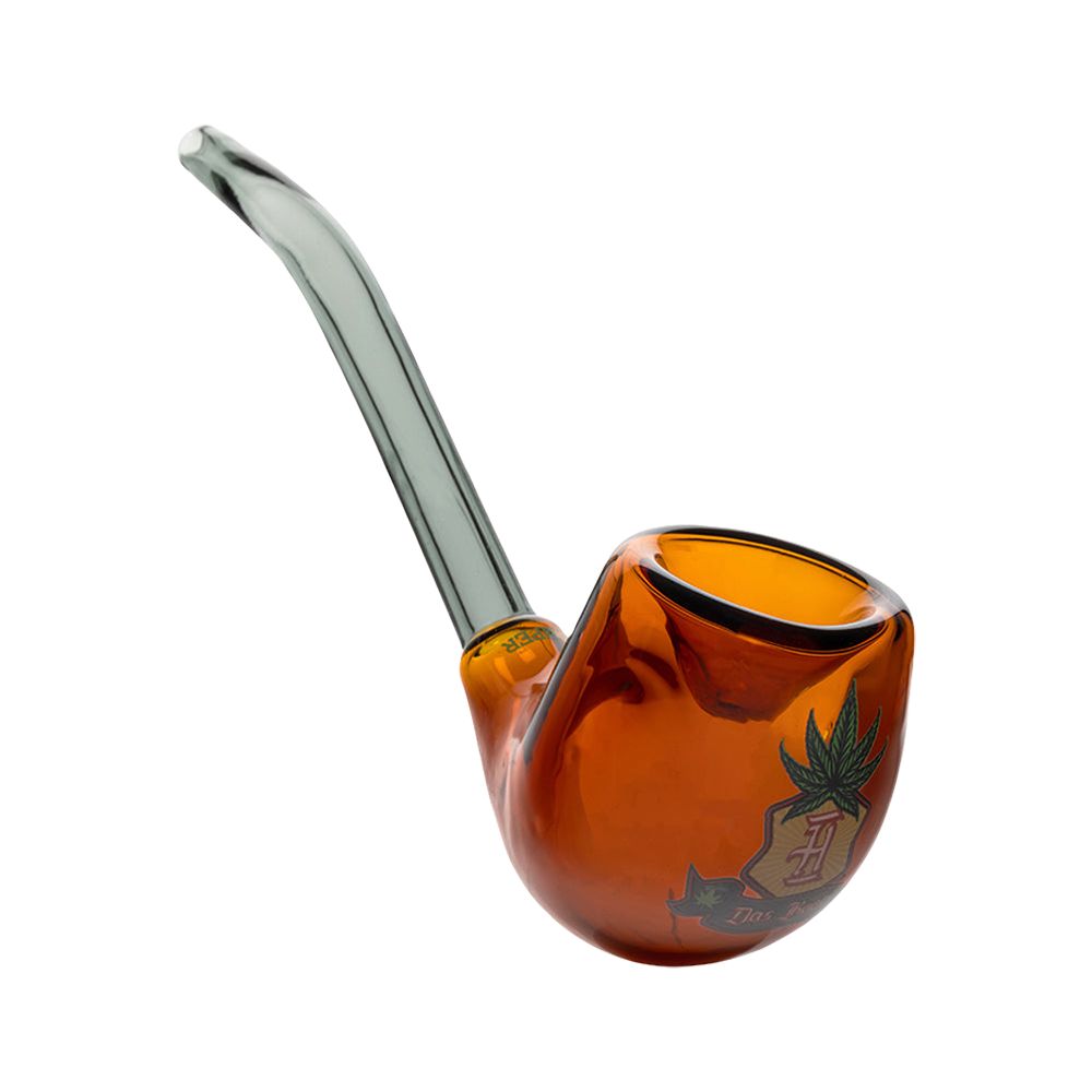 Pipa Sherlock de vidrio Hemper Das Boot - 6"