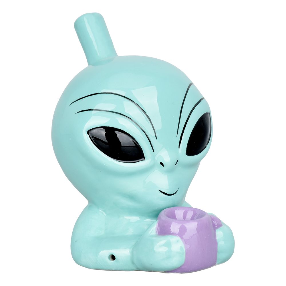 Alien Ceramic Pipe - 5"