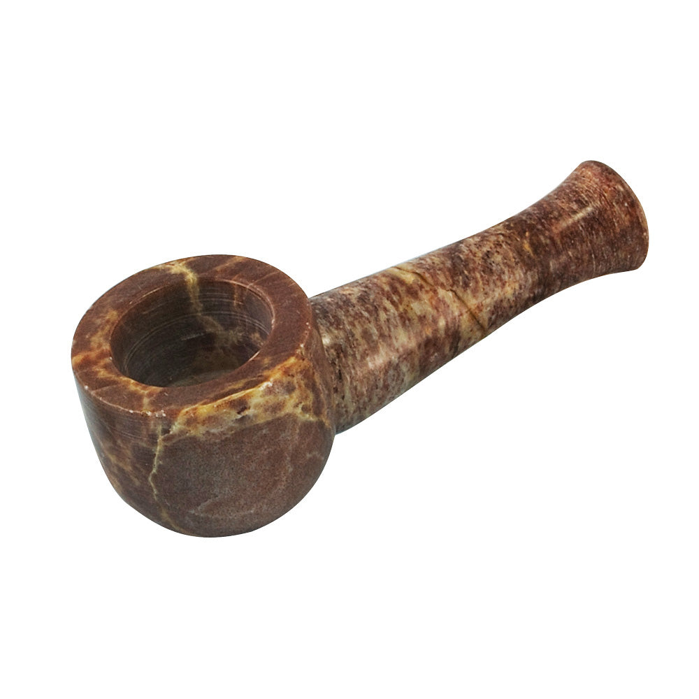 Small Marble Stone Spoon Pipe - Smoke N’ Poke