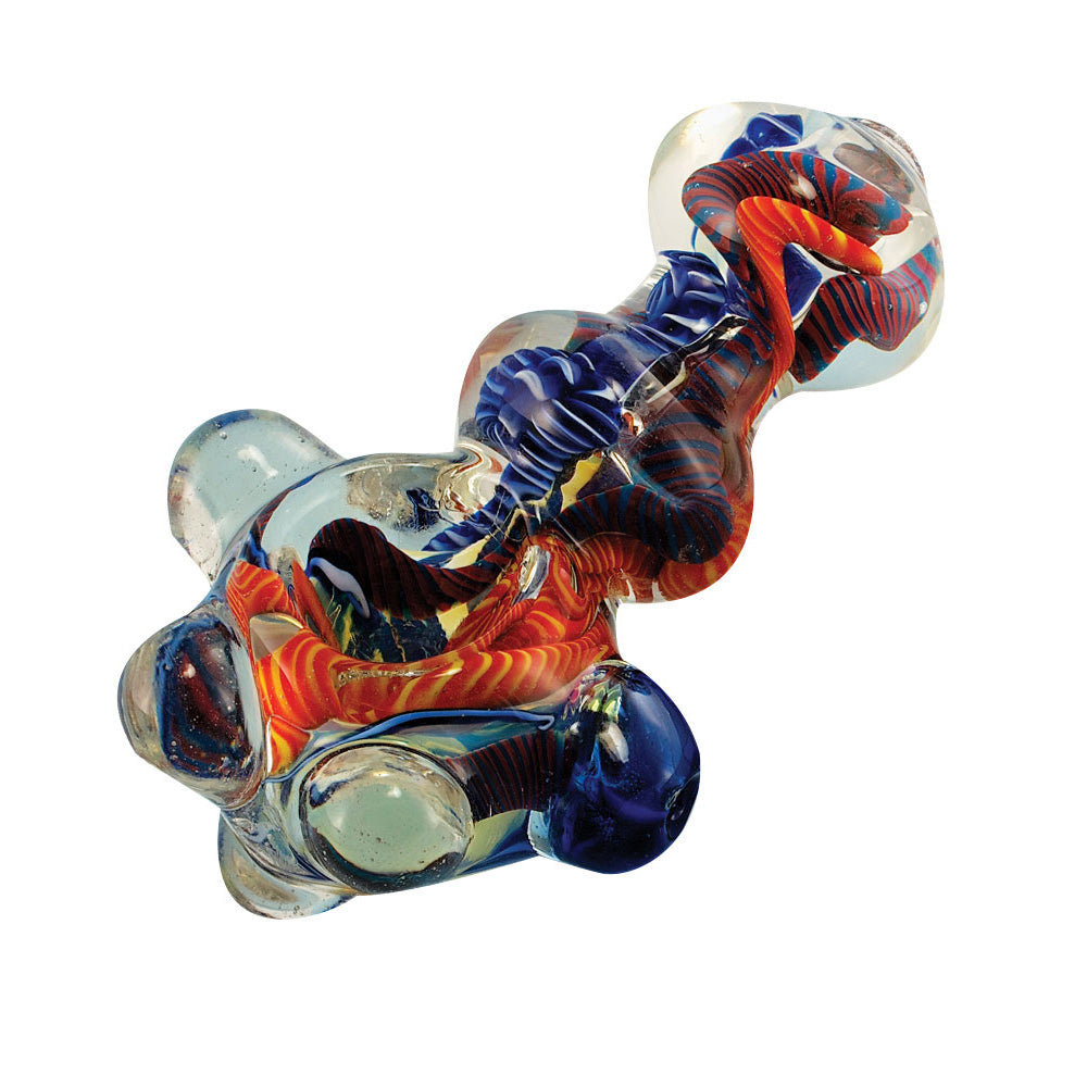 Heavy Inside Out Glass Spoon Pipe - Smoke N’ Poke