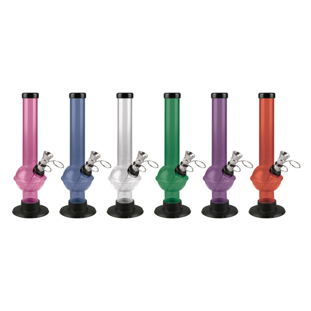 8" Acrylic UFO Design Water Pipe - Colors Vary - Smoke N’ Poke