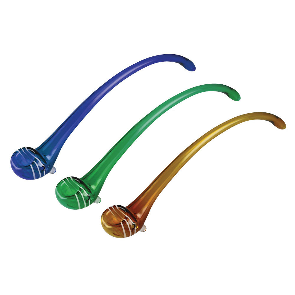 Churchwarden Glass Pipe - 11" - Smoke N’ Poke