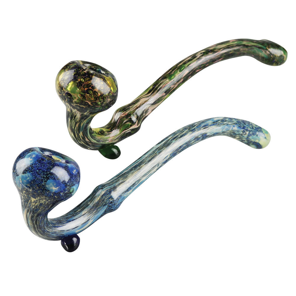 Fumed Sherlock Glass Pipe - 8.5" - Smoke N’ Poke