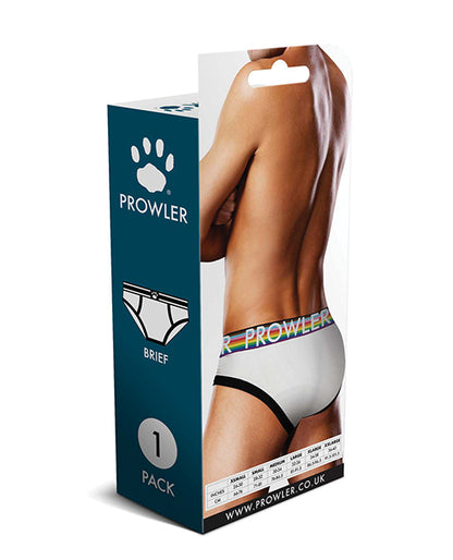 Prowler Oversized Paw Brief - White/Multi
