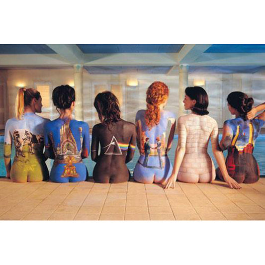 Pink Floyd Painted Backs Catalog Poster - Smoke N’ Poke