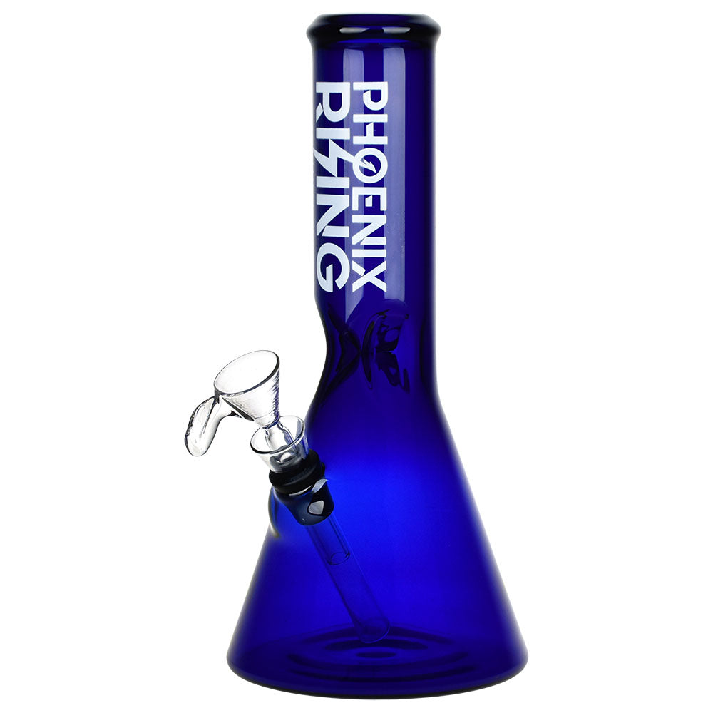 Phoenix Rising Full Color Glass Beaker Water Pipe | 9.25" - Smoke N’ Poke