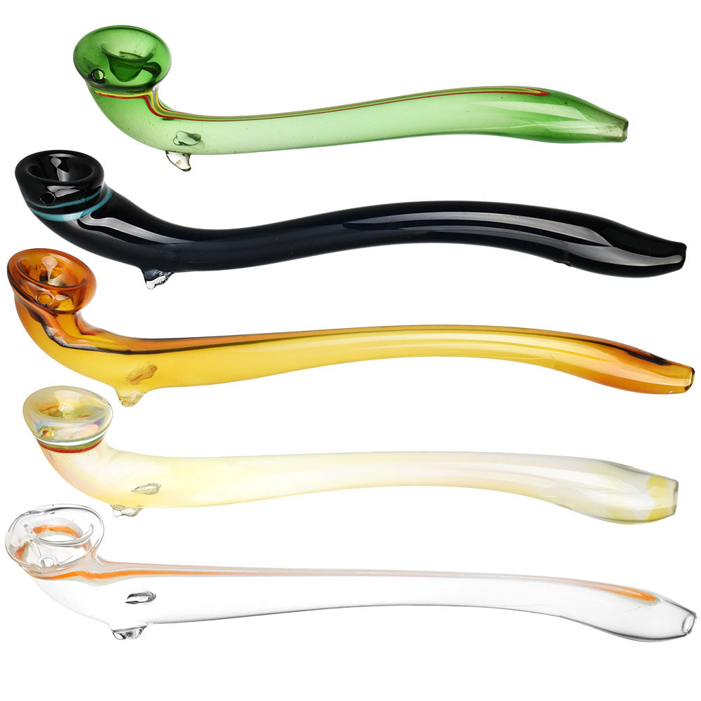 Smoking Sorcerer's Glass Hand Pipe | Colors Vary - Smoke N’ Poke