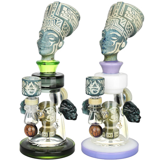 Pulsar Hieroglyphs Ramses Water Pipe - 10"/14mm F/Colors Vary - Smoke N’ Poke