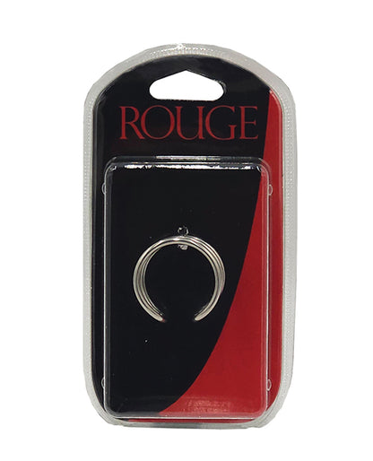 Rouge Stainless Steel Triple Wire Glans Ring 32 mm - Silver