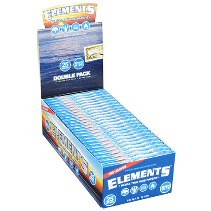 Elements Ultra Thin Single Wide Rice Rolling Papers - Smoke N’ Poke