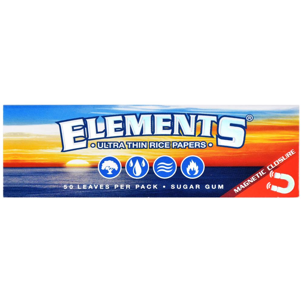 Elements Ultra Thin Rice Rolling Papers - Smoke N’ Poke