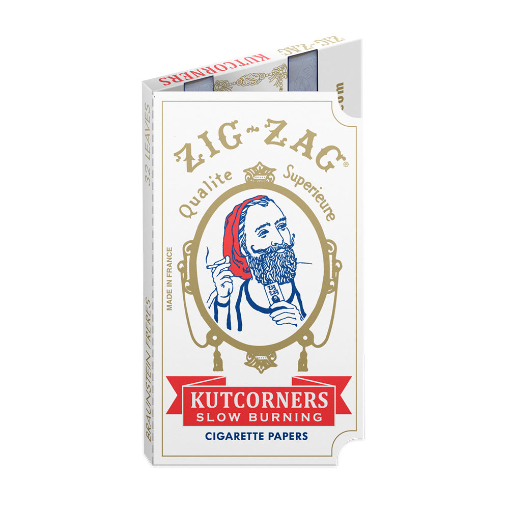 Zig Zag Cut Corner Rolling Papers - Smoke N’ Poke