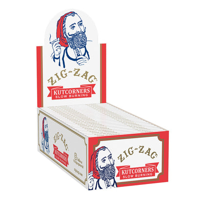 Zig Zag Cut Corner Rolling Papers - Smoke N’ Poke