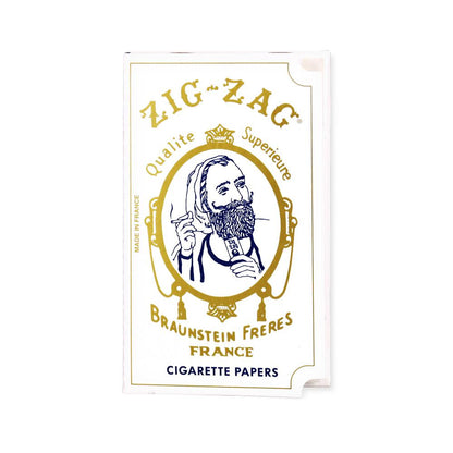 Zig Zag White Single Wide Rolling Papers - Smoke N’ Poke