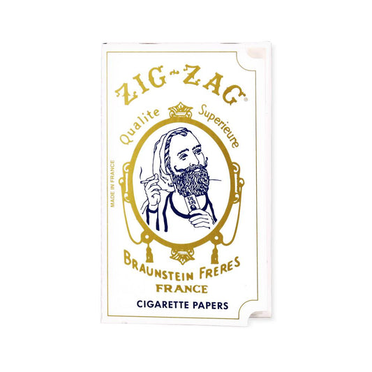 Zig Zag White Single Wide Rolling Papers - Smoke N’ Poke