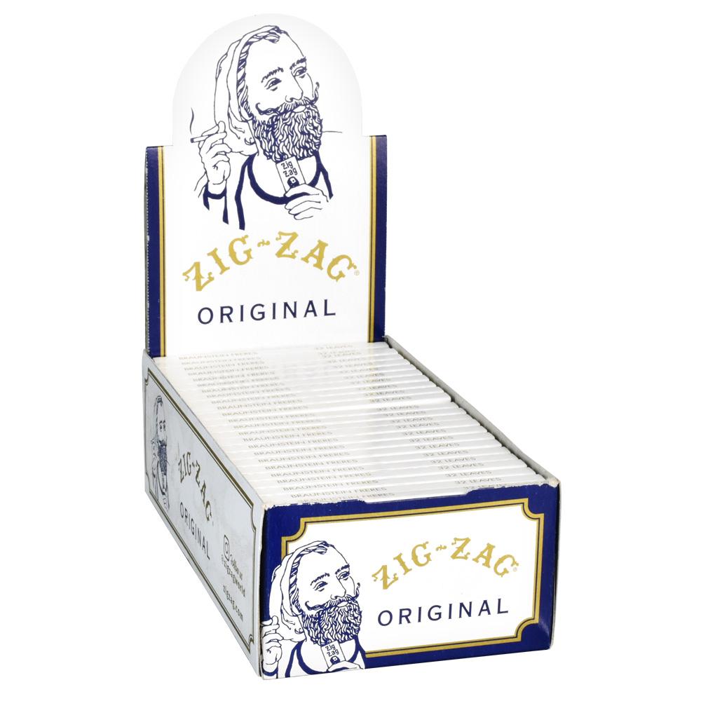 Zig Zag White Single Wide Rolling Papers - Smoke N’ Poke