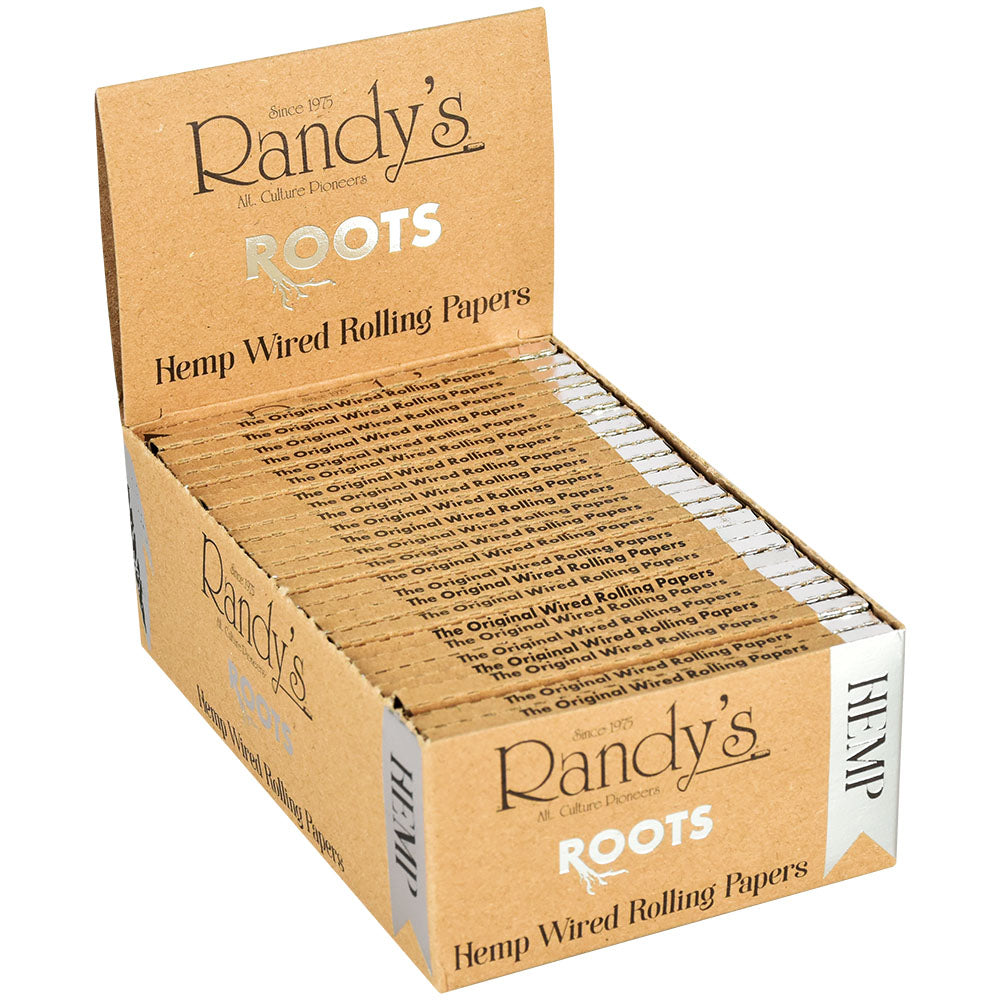 Randy's Roots Wired Organic Hemp Rolling Paper - Smoke N’ Poke