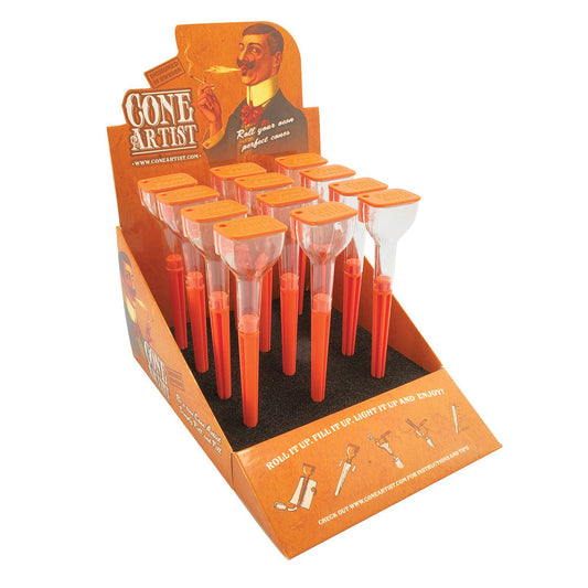 12pc Display - Cone Artist Roll and Fill - Smoke N’ Poke