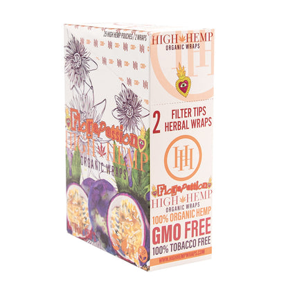 25PC DISP - High Hemp Organic CBD Wraps - 2pk - Smoke N’ Poke