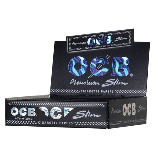 24pc Display - OCB Premium Slim Rolling Papers