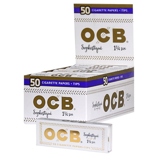 OCB Sophistique Rolling Papers & Tips - Smoke N’ Poke