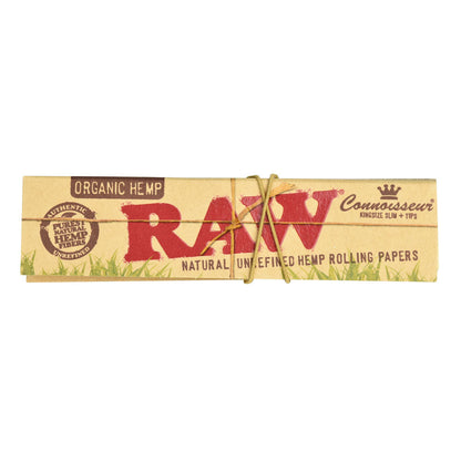 RAW Organic Connoisseur Rolling Papers | Kingsize - Smoke N’ Poke