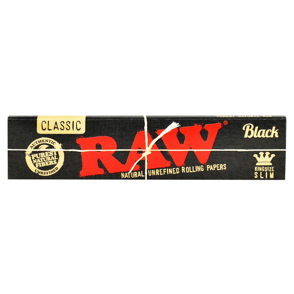 Raw Black Classic Rolling Papers - Smoke N’ Poke