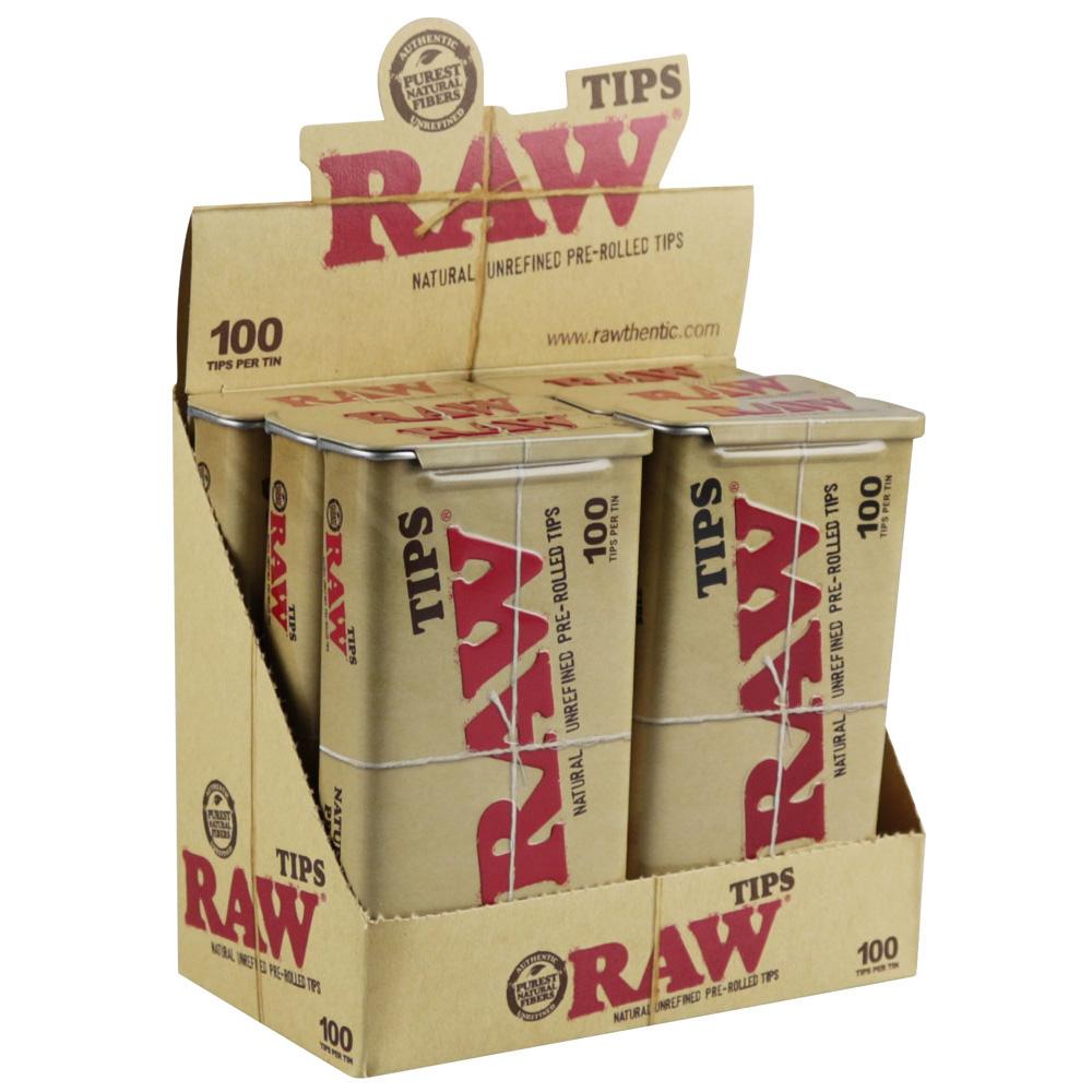 Raw Pre-Rolled Tips Tin - Smoke N’ Poke