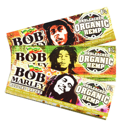 Bob Marley Rolling Papers Organic Hemp - Smoke N’ Poke