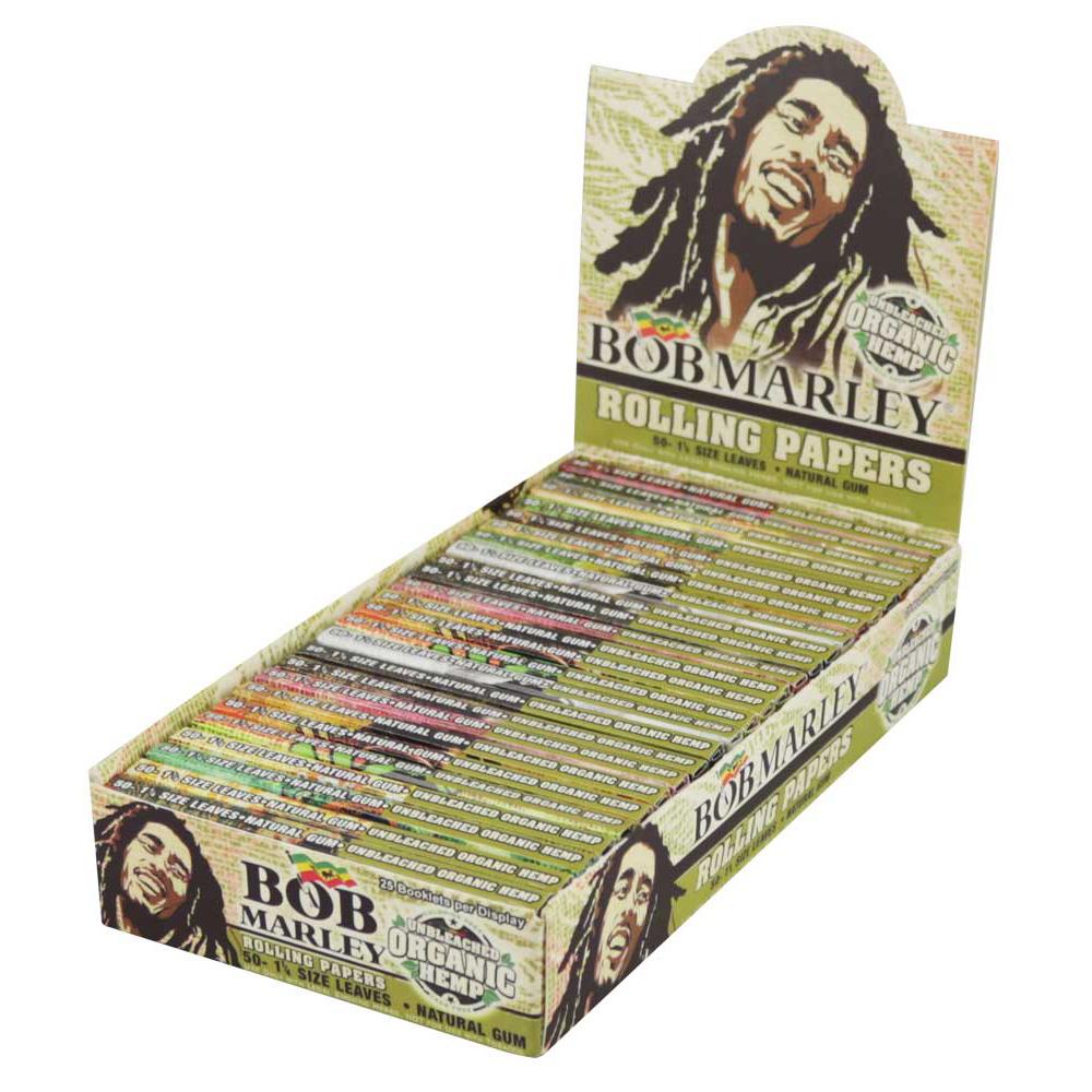 Bob Marley Rolling Papers Organic Hemp - Smoke N’ Poke