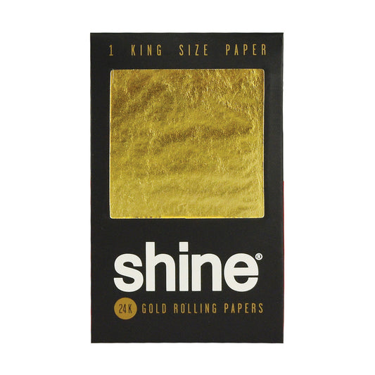 Shine 24K Gold Rolling Paper | Kingsize - Smoke N’ Poke