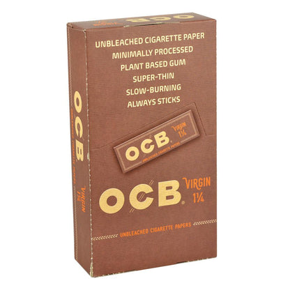 OCB Virgin Rolling Papers | 1 1/4 Inch - Smoke N’ Poke