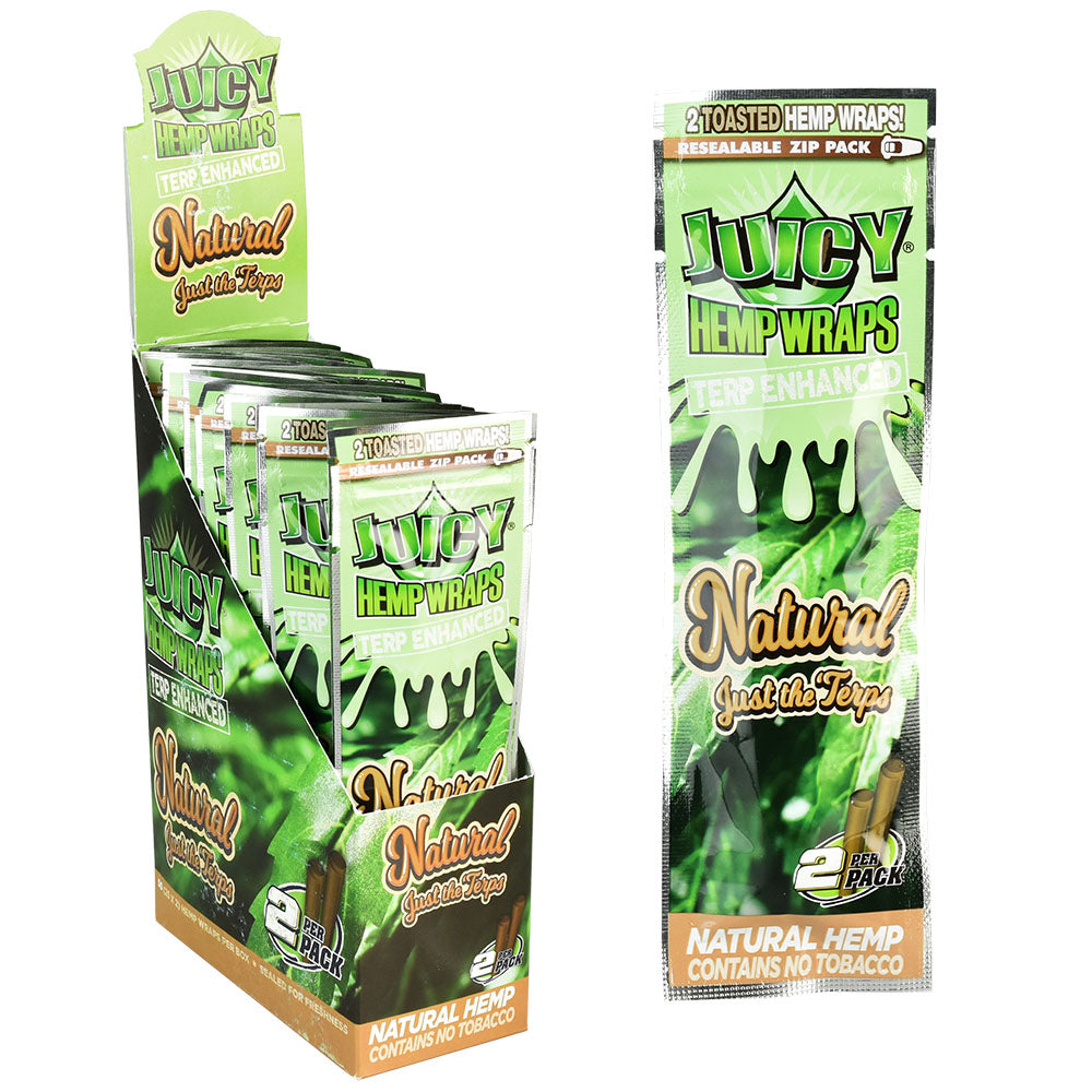 Juicy Terp Enhanced Hemp Wraps - Smoke N’ Poke