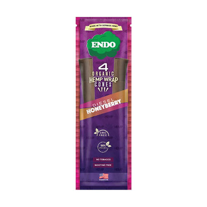 Endo Organic Hemp Wrap Cones - Smoke N’ Poke