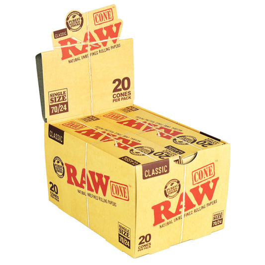 RAW Classic Single Size Cones - Smoke N’ Poke