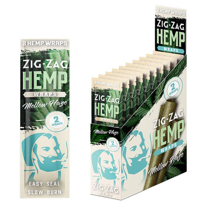 Zig Zag Hemp Wraps - 2pk