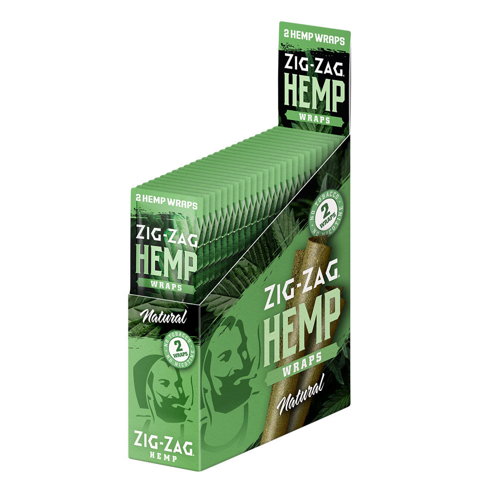 Zig Zag Hemp Wraps - 2pk - Smoke N’ Poke