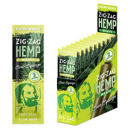 Zig Zag Hemp Wraps - 2pk