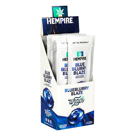 Hempire Hemp Wraps | 4pk | 15pc Display - Smoke N’ Poke