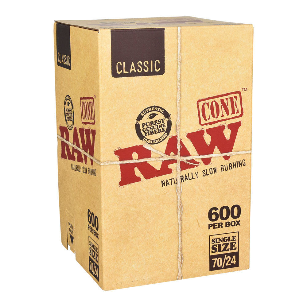 600PC - RAW Classic Cones - Single Size 70/24 - Smoke N’ Poke